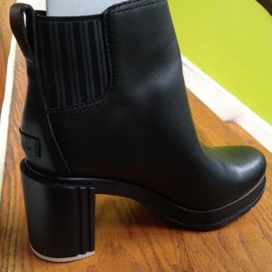 Sorel Block Heel Leather Boots